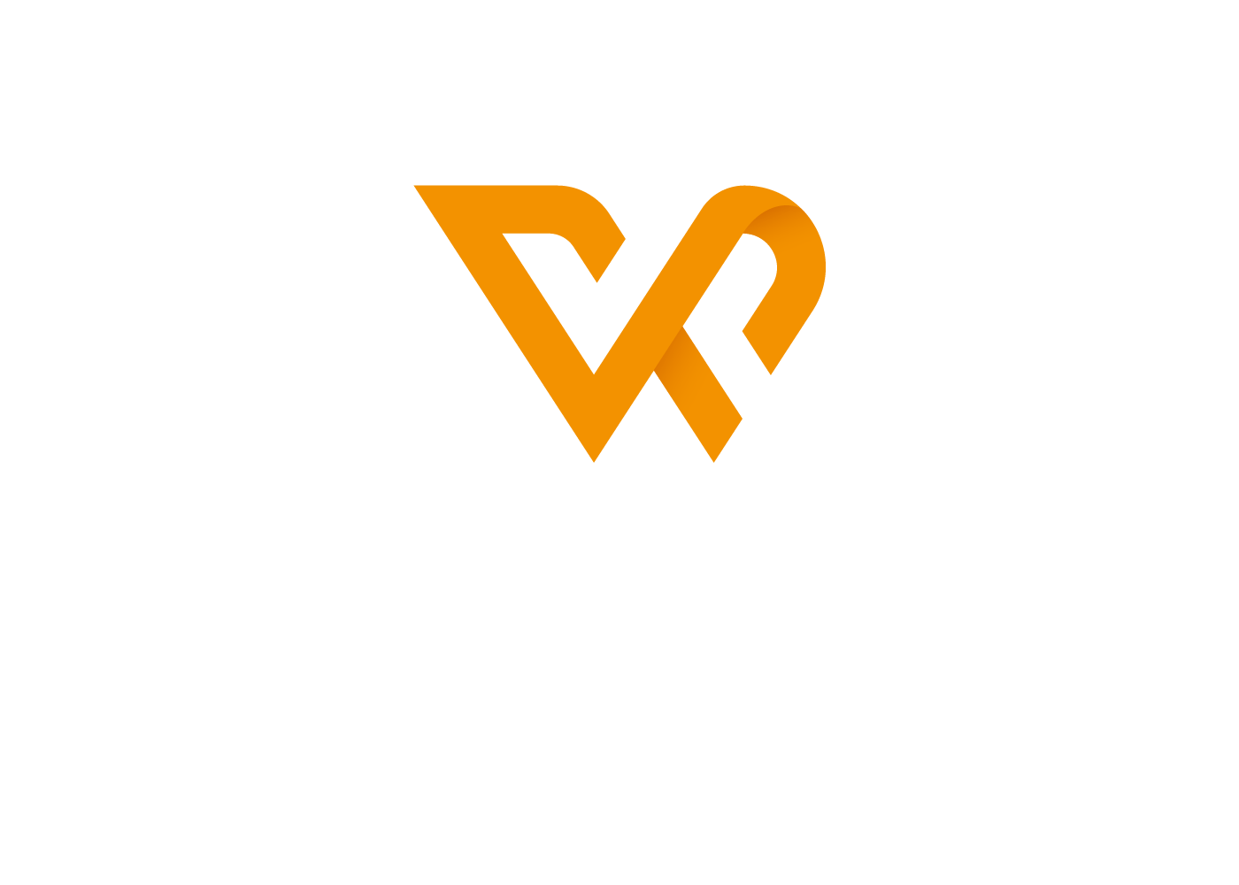 Logo für WEBOFFICE: Weißer Schriftzug auf transparentem Hintergrund.